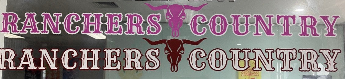 Ranchers Country Windscreen Banner