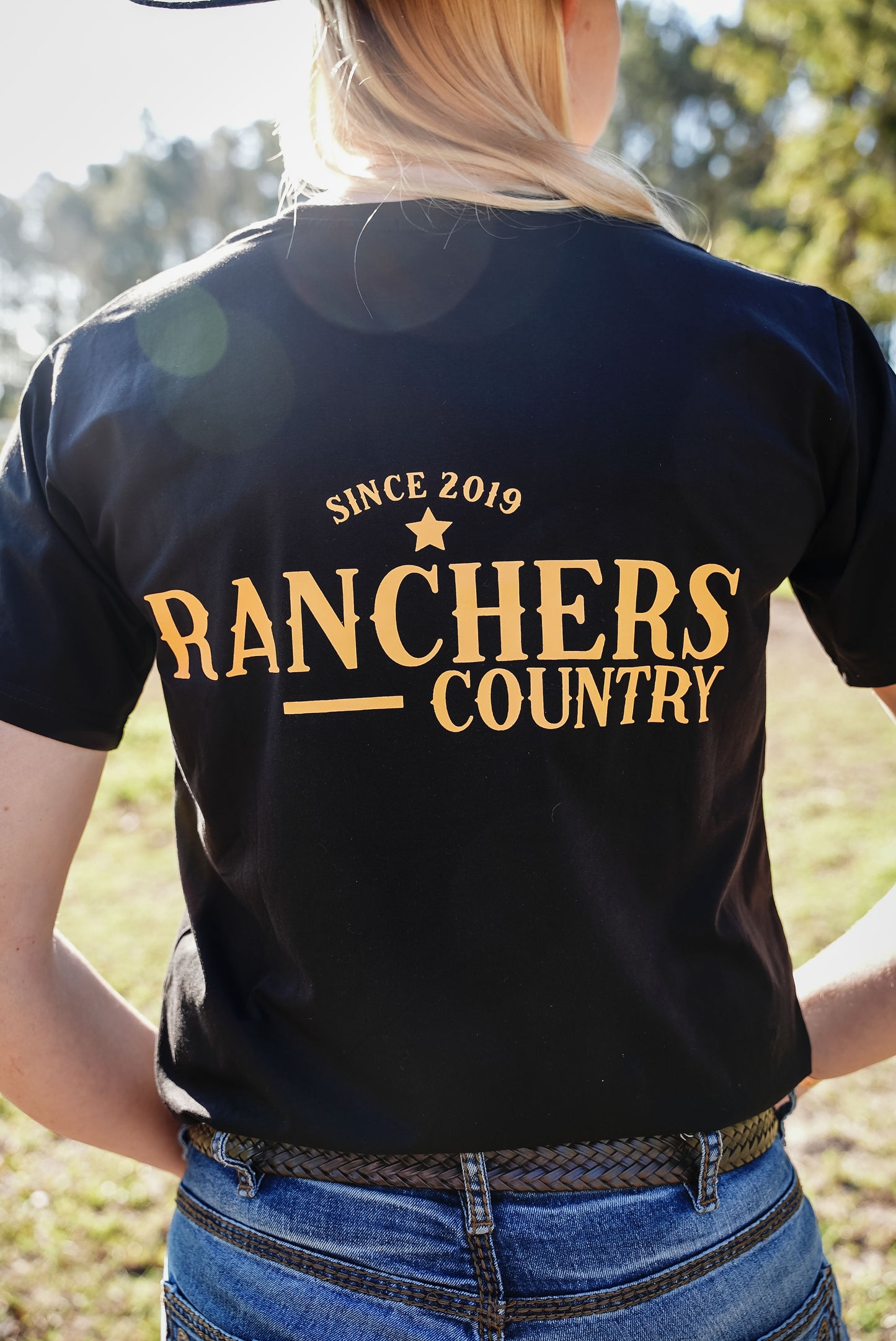 Women's Montana Black Tee