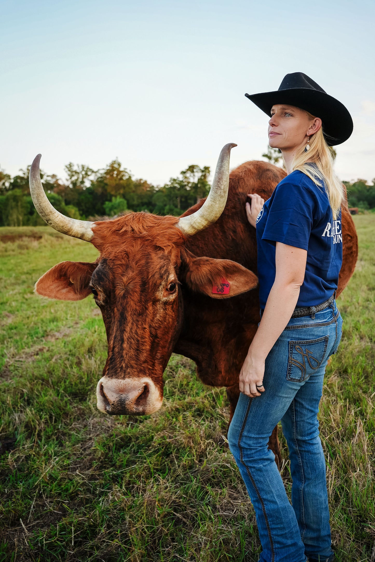 Women's Montana Navy Blue Tee