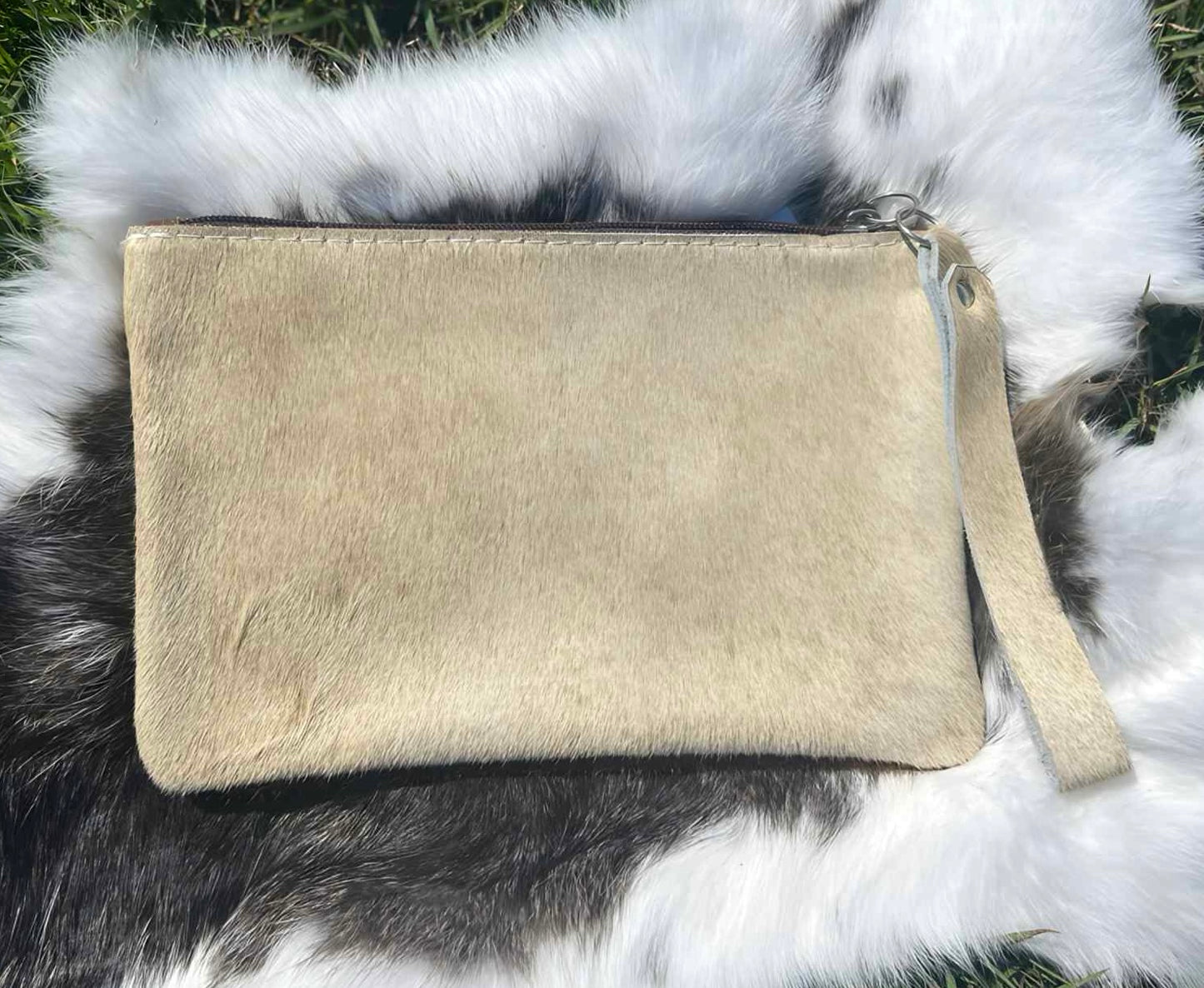 π¦πΊ Genuine Cowhide Clutch - Large