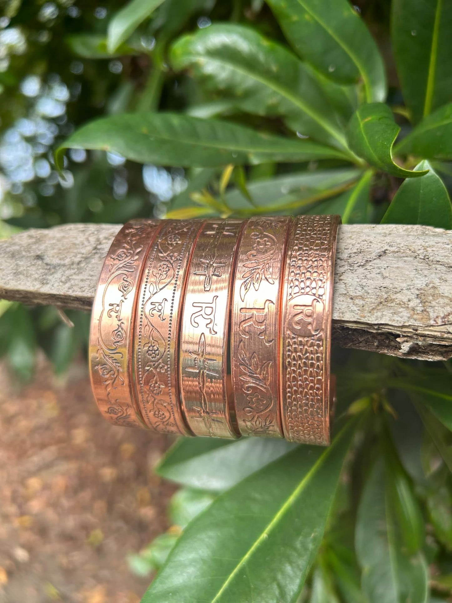 Ranchers Signature Pattern Copper Band