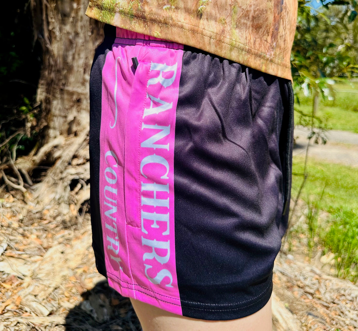 - Kids - RC Footy Shorts Pink