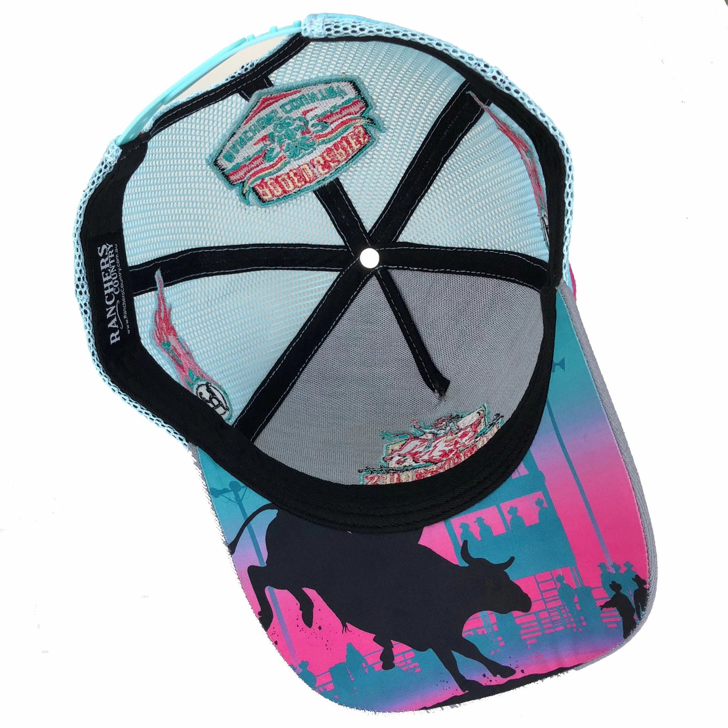 RC Grey Rodeo Series Trucker cap