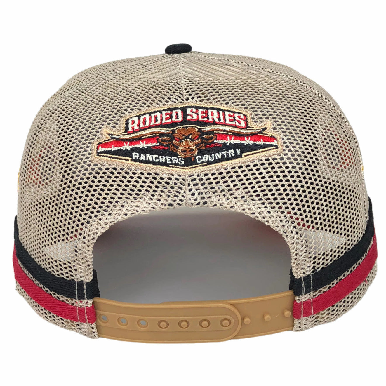 RC black Rodeo Series trucker cap