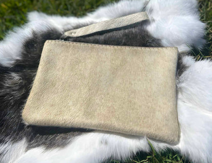 🇦🇺 Genuine Cowhide Clutch - Large