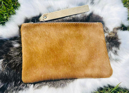 🇦🇺 Genuine Cowhide Clutch - Large