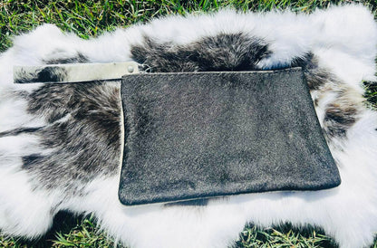 🇦🇺 Genuine Cowhide Clutch - Large
