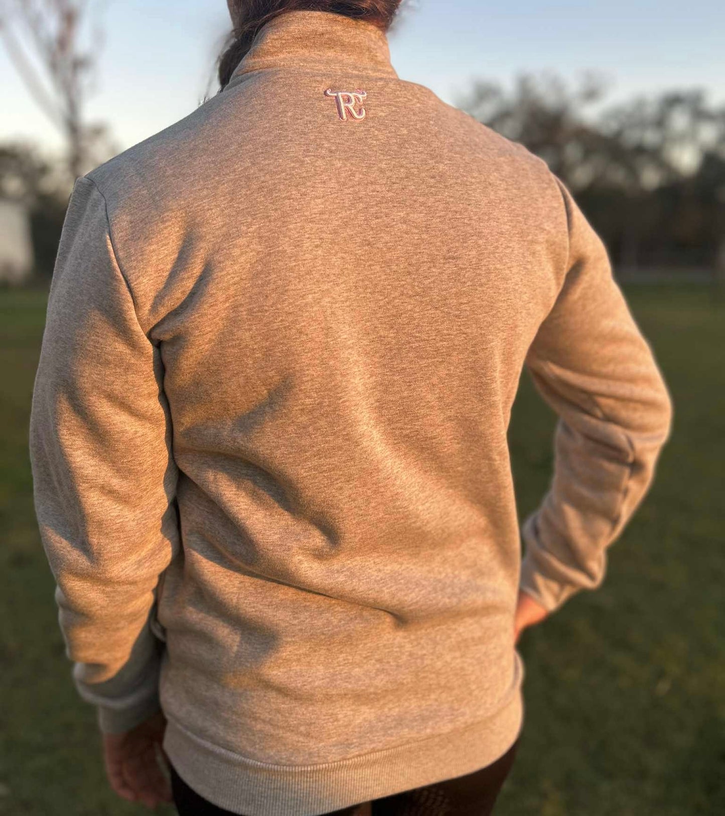 RC Womans Cut 1/4 Zip Jumper