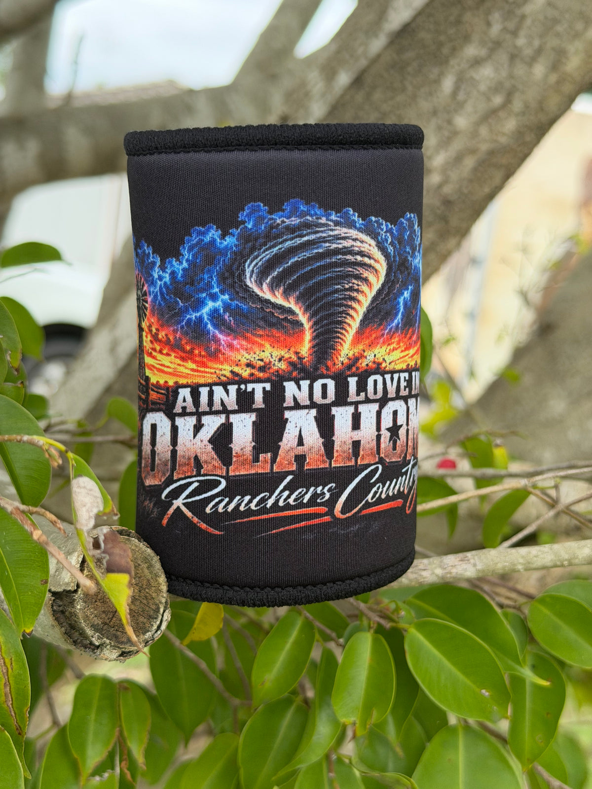 Aint No Love In Oklahoma Magnetic Stubby Cooler