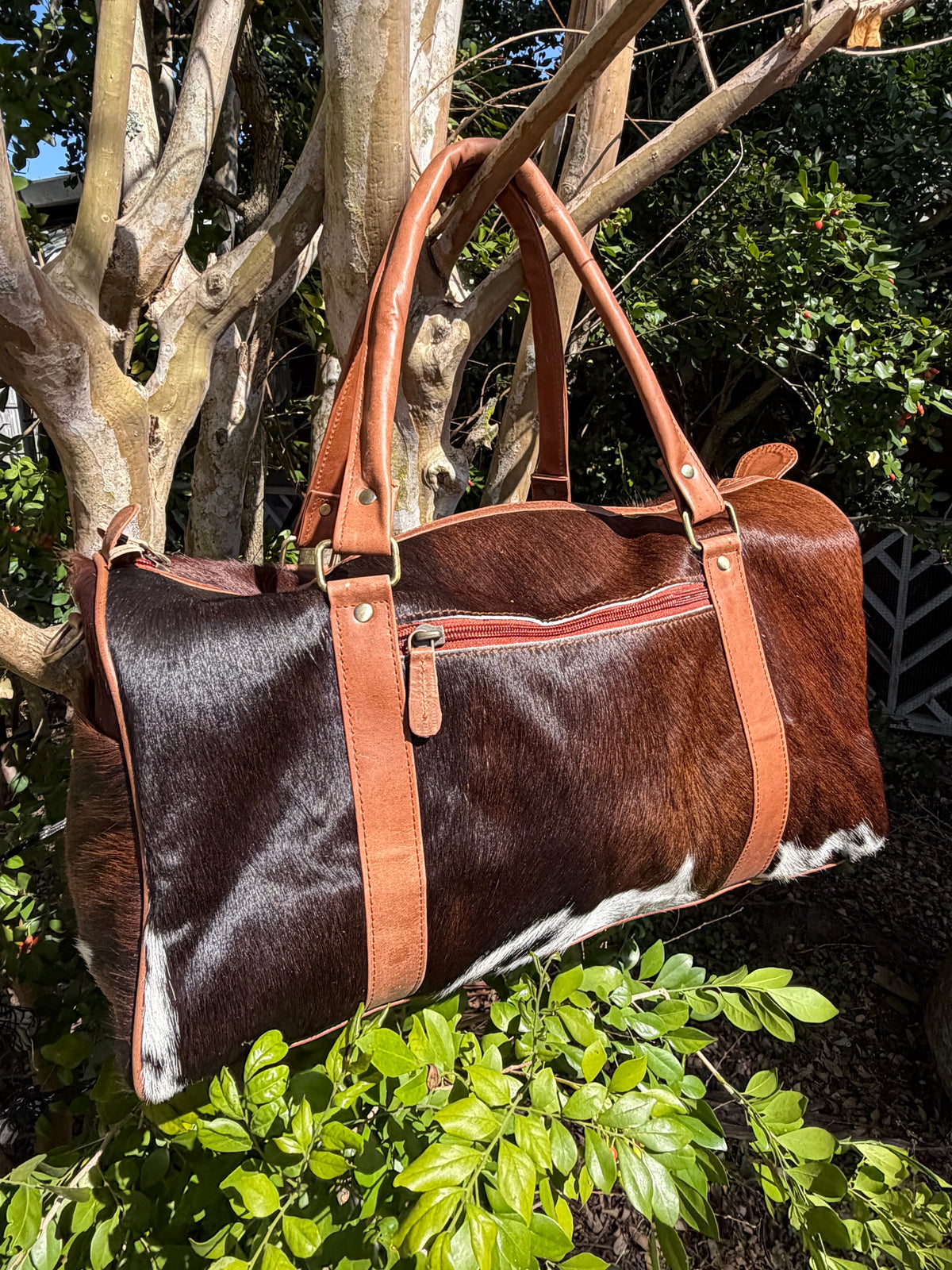 Genuine Cow Hide Duffle Bag 50cm