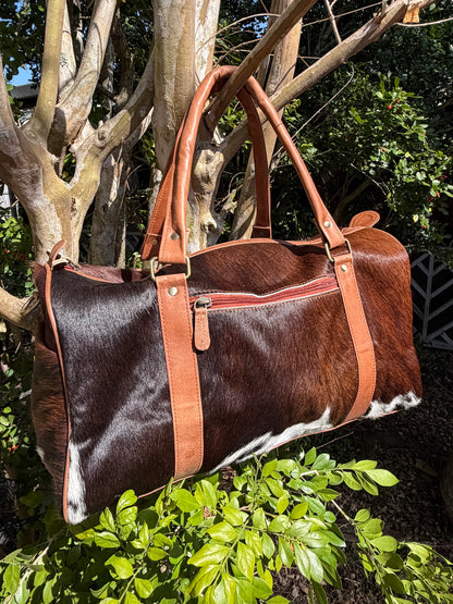 Genuine Cow Hide Duffle Bag 50cm